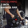 image:imageFitvids Olympic Cast Iron 2Inch Weight Plate for Strength Training amp Weightlifting Home Gym Multiple Weights Available35LB Pair