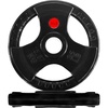 image:imageFitvids Olympic Cast Iron 2Inch Weight Plate for Strength Training amp Weightlifting Home Gym Multiple Weights Available35LB Pair