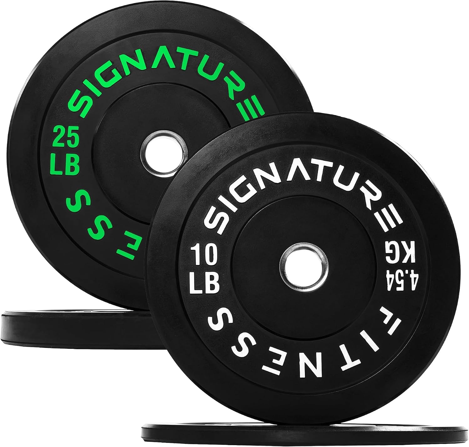 image:imageFitvids 2Inch Olympic Rubber Weight Plates Sets Bumper Plates Set for Strength Training 50370 Lbs Multiple OptionsColored