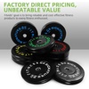 image:imageFitvids 2Inch Olympic Rubber Weight Plates Sets Bumper Plates Set Barbell for Strength Training 160370 Lbs Multiple OptionsColored