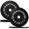 image:imageFitvids 2Inch Olympic Rubber Weight Plates Sets Bumper Plates Set for Strength Training 50370 Lbs Multiple OptionsBlack