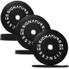 image:imageFitvids 2Inch Olympic Rubber Weight Plates Sets Bumper Plates Set for Strength Training 50370 Lbs Multiple OptionsBlack