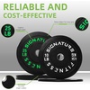 image:imageFitvids 2Inch Olympic Rubber Weight Plates Sets Bumper Plates Set for Strength Training 50370 Lbs Multiple OptionsColored