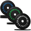 image:imageFitvids 2Inch Olympic Rubber Weight Plates Sets Bumper Plates Set for Strength Training 50370 Lbs Multiple OptionsColored