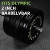 image:imageFitvids 2Inch Olympic Rubber Weight Plates Sets Bumper Plates Set for Strength Training 50370 Lbs Multiple OptionsColored