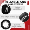 image:imageFitvids 2Inch Olympic Rubber Weight Plates Sets Bumper Plates Set with Barbell for Strength Training