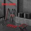 image:imageFitvids Adjustable Dumbbell Set 4060LBS Free Weight Set MultiFunctional Portable Changeable Dumbbell Barbell Kettlebell Set for Home Multiple Style40LBS Set  4in1