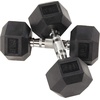 image:imageFitvids Hex Dumbbells Rubber Coated Hand Weights for Exercises and Fitness Home Gym 550 LB Pair254LBS Pair