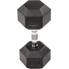 image:imageFitvids Hex Dumbbells Rubber Coated Hand Weights for Exercises and Fitness Home Gym 550 LB PairSingle  45LBS