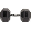image:imageFitvids Hex Dumbbells Rubber Coated Hand Weights for Exercises and Fitness Home Gym 550 LB PairSingle  45LBS