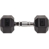 image:imageFitvids Rubber Coated Hex Dumbbell Set with Storage Rack 100150200550 LB Hand Weight Set with AntiSlip Grip for Home GymDumbbell 15LBS Pair