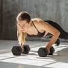 image:imageFitvids Rubber Encased Hex Dumbbell Set Contoured Handle for Muscle Toning Strength Building amp Full Body Workout 60LB 100LB 150LB and 550LB Set60LB Set 51015LB Pairs