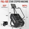 image:imageFitvids Stair Stepper Machine Commercial Grade Stair Climber with 15 Resistance Levels Continuous Stair Stepping Machine for Cardio and Lower Body Workouts LED Screen Exercise Machine for Home GymDarkPro