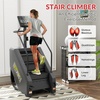 image:imageFitvids Stair Stepper Machine Commercial Grade Stair Climber with 15 Resistance Levels Continuous Stair Stepping Machine for Cardio and Lower Body Workouts LED Screen Exercise Machine for Home GymGunmetal Black
