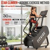 image:imageFitvids Stair Stepper Machine Commercial Grade Stair Climber with 15 Resistance Levels Continuous Stair Stepping Machine for Cardio and Lower Body Workouts LED Screen Exercise Machine for Home GymDarkPro