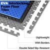image:imageElevon Puzzle Exercise Gym Flooring Mat EVA Interlocking Foam Tiles Workout Mat for Home Gym Fitness Equipment MMA Gymnastics ShockAbsorbing Exercise Mat MultiColorBlack