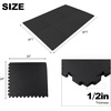 image:imageElevon Puzzle Exercise Gym Flooring Mat EVA Interlocking Foam Tiles Workout Mat for Home Gym Fitness Equipment MMA Gymnastics ShockAbsorbing Exercise Mat MultiColorBlack