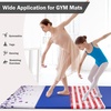 image:imageFitvids Folding Exercise Aerobics Mat 4x10x3 Extra Thick High Density Anti Tear Gymnastics Gym Folding Exercise Aerobics Mats for MMA Stretching Cheerleading Martial Arts Gymnastic Blue