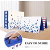 image:imageFitvids Folding Exercise Aerobics Mat 4x10x3 Extra Thick High Density Anti Tear Gymnastics Gym Folding Exercise Aerobics Mats for MMA Stretching Cheerleading Martial Arts Gymnastic Blue
