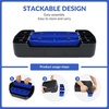 image:imageFitvids 18 Aerobic Step Platform Workout Stepper with Adjustable 2 Stackable Risers 3 55 for Home Gym Small Space Exercise Step Multiple Option