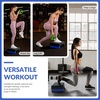 image:imageFitvids 18 Aerobic Step Platform Workout Stepper with Adjustable 2 Stackable Risers 3 55 for Home Gym Small Space Exercise Step Multiple Option