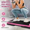 image:imageFitvids Step Aerobic Platform Exercise Step with 5 levels Adjustable Height 4 Stackable Risers Fitness Training Workout Stepper for Home Gym Cardio Strength Multiple Options