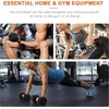 image:imageFitvids 45LB Single Hex Dumbbells Rubber Coated Hand Weights for Exercises and Fitness