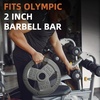 image:imageFitvids 2Inch Olympic Cast Iron Plate Weight Plate for Strength Training Weightlifting and Crossfit Multiple Sizes25LB Set of 2
