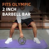 image:imageFitvids 2Inch Olympic Cast Iron Plate Weight Plate for Strength Training Weightlifting and Crossfit Multiple Sizes25LB Set of 4