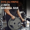 image:imageFitvids 2Inch Olympic Cast Iron Plate Weight Plate for Strength Training Weightlifting and Crossfit Multiple Sizes45LB Single