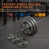 image:imageFitvids 2Inch Olympic Cast Iron Plate Weight Plate for Strength Training Weightlifting and Crossfit Multiple SizesSet 35LB 2x 25510LB